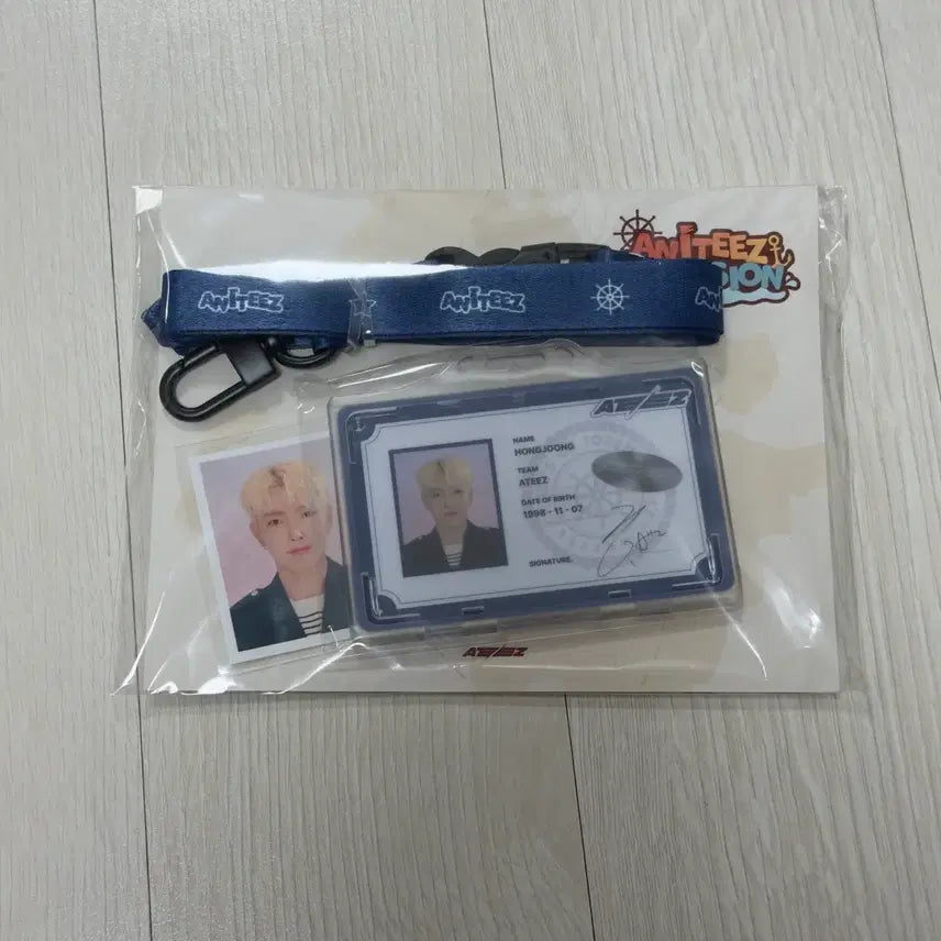[BUNJANG] ATEEZ Hongjoong Adventure ID Set / 애니티즈 홍중 모험 ID set