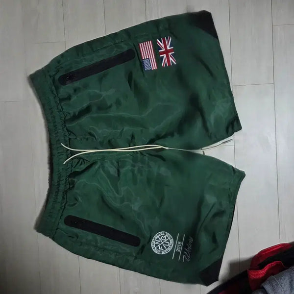 [BUNJANG] Dark Sport Stay True Fasted Shorts Green / [M] 다크스포츠 Stay True Fasted 반바지 쇼츠 그린