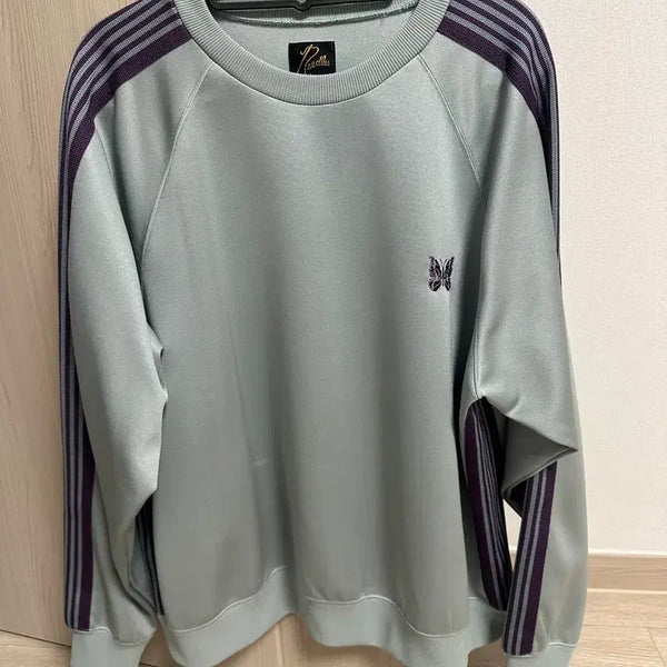 [BUNJANG] Needles Beaver Exclusive Track Sweatshirt M / Needles 니들스 트랙 맨투맨 BEAVER 별주 M