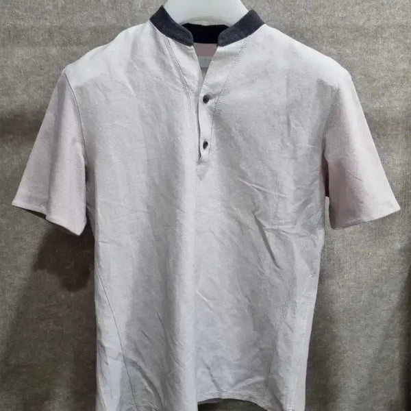 [BUNJANG] Time Homme Men's Short Sleeve T-Shirt (Size 95) / 남성 95 타임 옴므 반팔 한섬