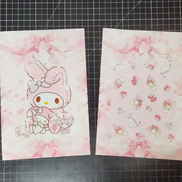 [BUNJANG] My Melody Handmade Envelope Set / #수봉#포용#판매계 핑크 마이멜로디 수제봉투