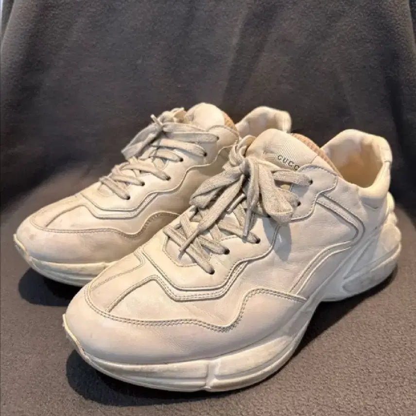 [BUNJANG] Gucci Rhyton Dirty Sneaker (Size 280) / 구찌 라이톤 더티 280 (9 size)