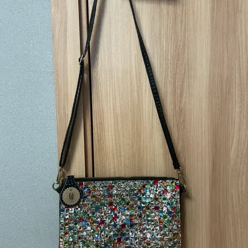 [BUNJANG] Colorful Cubic Crossbody Bag / 컬러 큐빅 크로스백