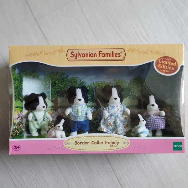 [BUNJANG] Sylvanian Families Limited Edition Border Collie Family Set (Sealed) / 실바니안 패밀리 한정판 보더콜리 가족 미개봉