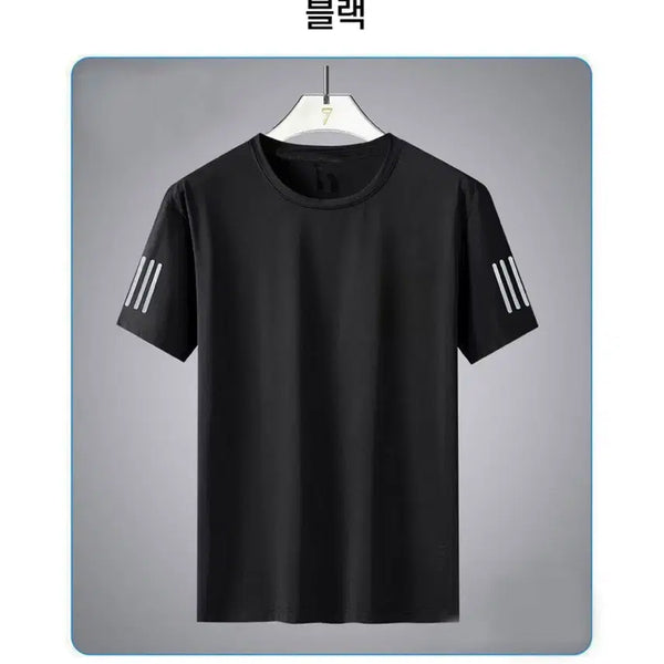 [BUNJANG] Cool Ice Functional Short Sleeve T-Shirt / 1+1 쿨 아이스 기능성 반팔 티셔츠