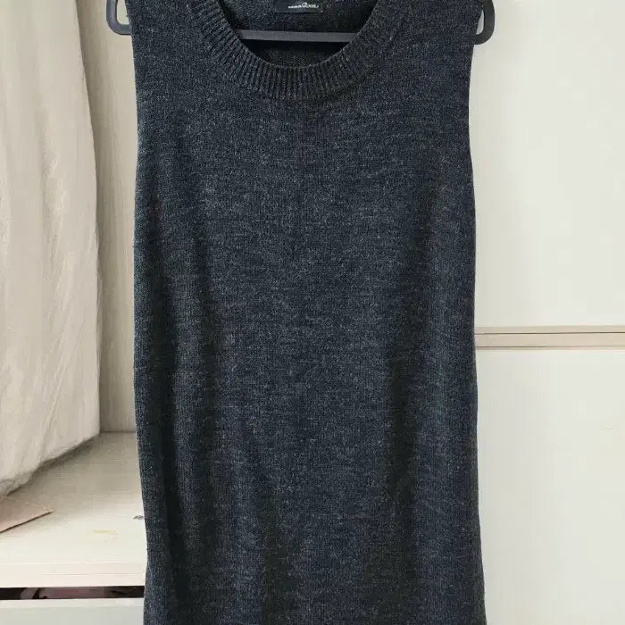 [BUNJANG] Women's Long Knit Vest / 여성 롱니트 조끼