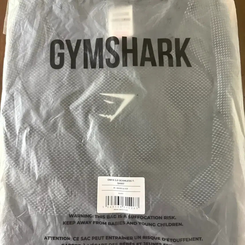 [BUNJANG] Gymshark Onyx 5.0 Gray T-Shirt - Medium / 짐샤크 Onyx 5.0 그레이 반팔  M