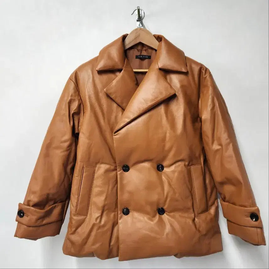 [BUNJANG] Mardi Mercredi Natural Lambskin Goose Down Padded Jacket / Mardi Mercredi 천연 양가죽 구스다운 패딩 자켓