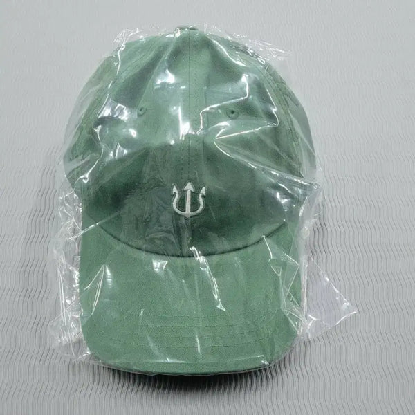 [BUNJANG] VETEMENTS Green Logo Embroidered Baseball Cap / 베루툼 볼캡 모자 그린