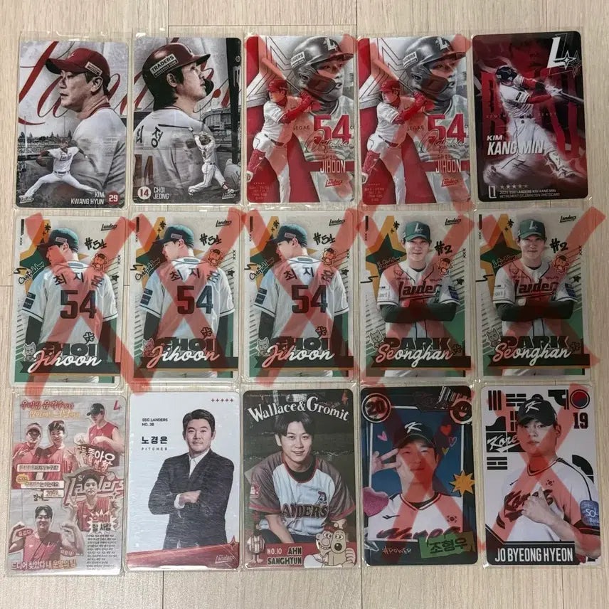 [BUNJANG] SSG Landers 2025 Membership Photocards (Kim Kwang-hyun, Choi Jeong) / SSG랜더스 25년도 포토카드 판매