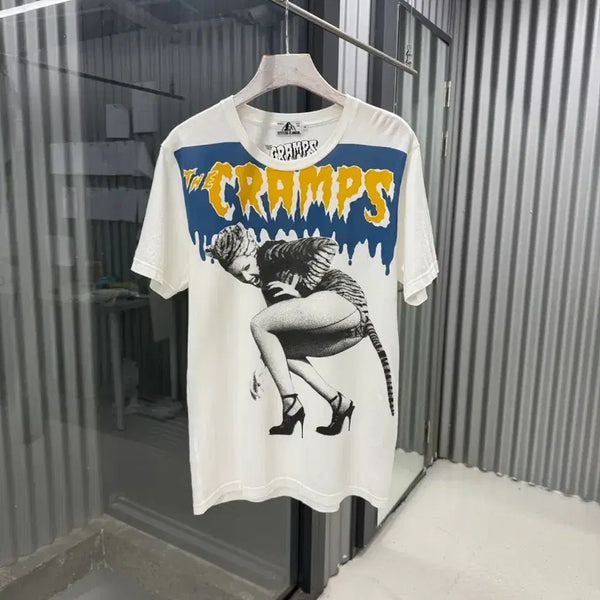 [BUNJANG] Hysteric Glamour x The Cramps Collaboration T-Shirt / 히스테릭글래머 X the CRAMPS Msize