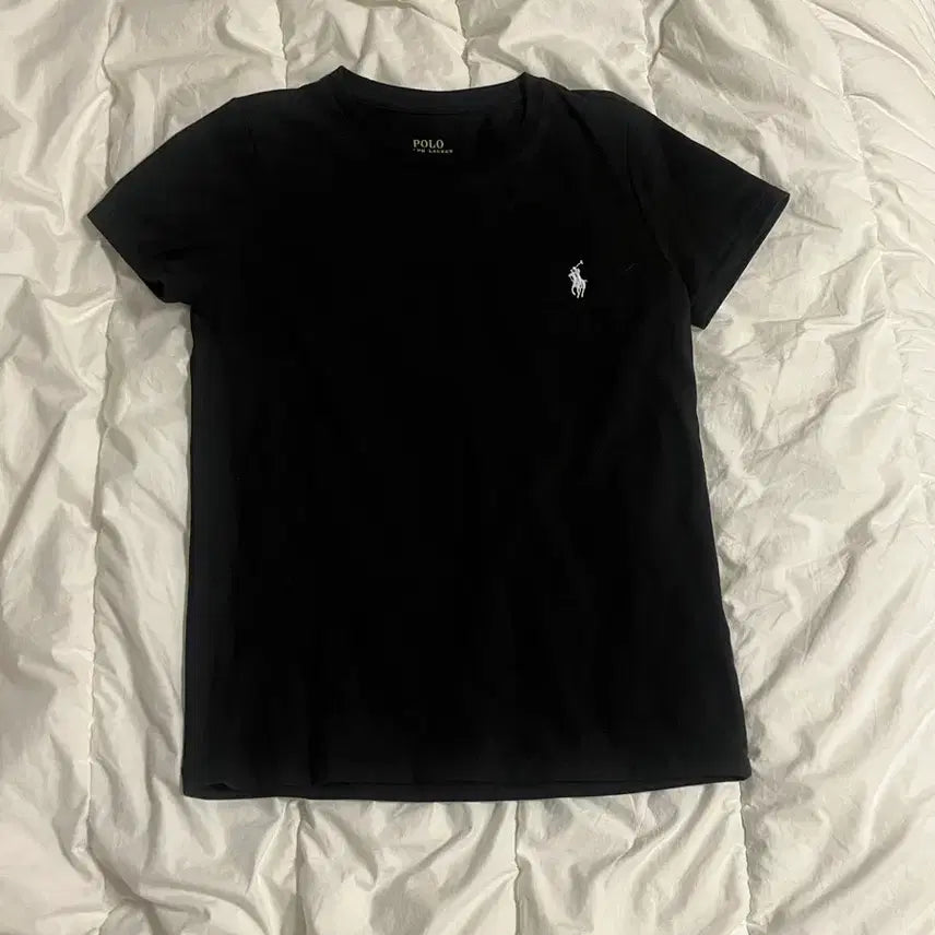[BUNJANG] Polo Ralph Lauren Women's Round Neck Short Sleeve T-Shirt / 폴로 여성 라운드 반팔티