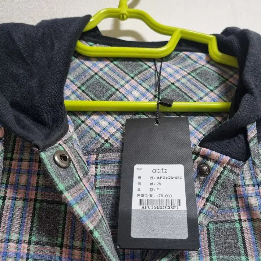 [BUNJANG] ab.f.z Check Shirt Size 28 / ab.f.z 체크 셔츠 28사이즈