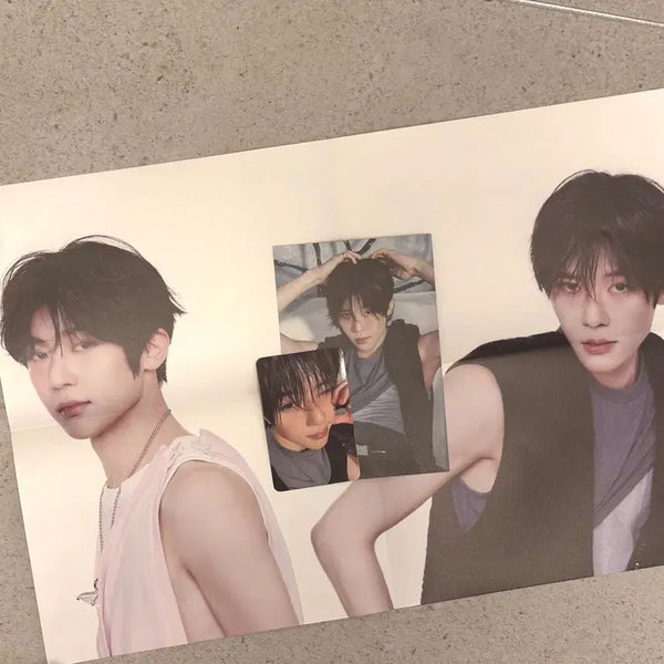 [BUNJANG] NCT WISH Sion Photocard, Postcard, Poster Bundle Set / 엔시티위시 오드투러브 시온 포카 엽서 포스터 일괄팝니다