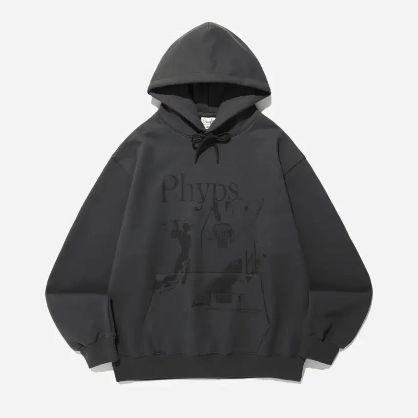 [BUNJANG] Physical Education Department Hoodie XL Charcoal / 피지컬 에듀케이션 디파트먼트 후드티
