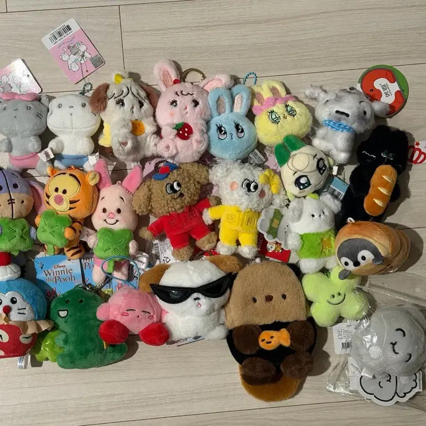 [BUNJANG] Sanrio Character Doll Keychain / 산리오, 캐릭터 인형 키링