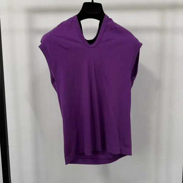 [BUNJANG] Comme des Garçons Sleeveless Hoodie Top / 꼼데가르송 슬리브리스 후드 탑