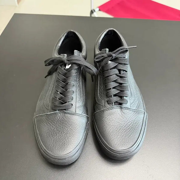 [BUNJANG] Vans Old Skool Leather Sneakers / 반스 올드스쿨 레더