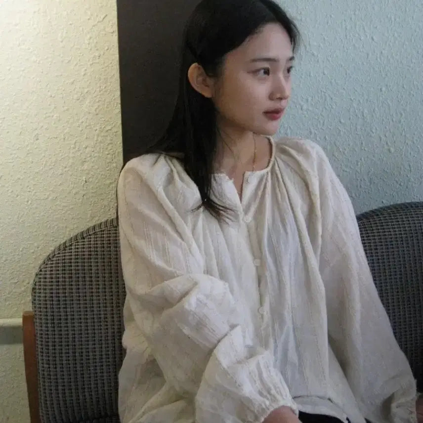 [BUNJANG] Balloon Blouse / 벌룬 블라우스 (메이비베이비슬로우앤드가내스라프롬비기닝미뉴에트)
