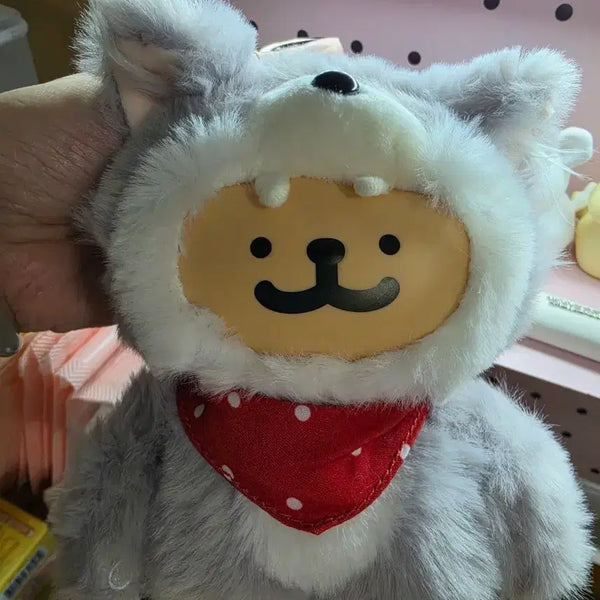 [BUNJANG] Maltese Retriever Plush Keychain / 예판 몰티즈 리트리버 인형 키링