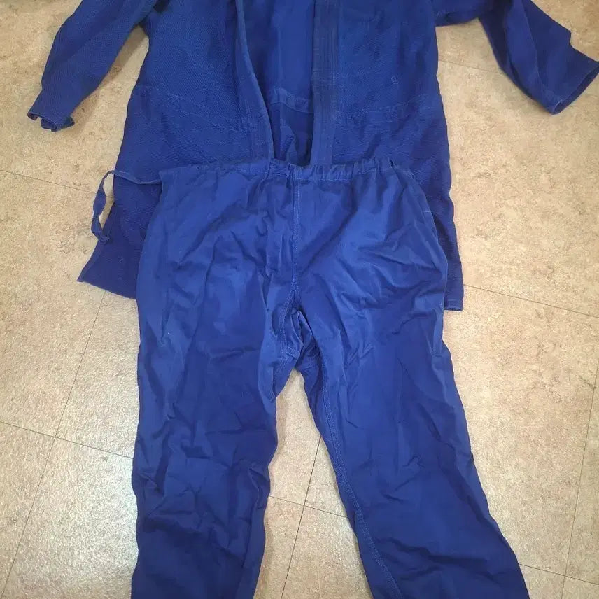 [BUNJANG] Judo & Jiu-Jitsu Gi - 175cm Size - Blue / 유도, 주짓수 도복 175사이즈