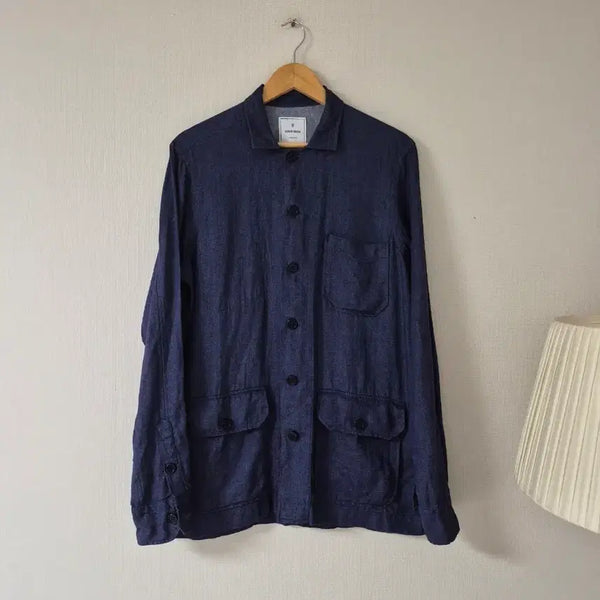 [BUNJANG] Osvaldo Truzzi Linen Jacket / 오스발도트루키린넨자켓