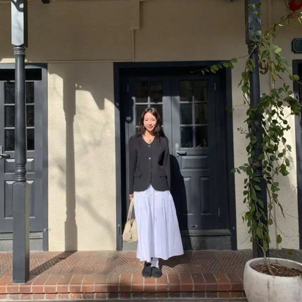 [BUNJANG] Maybe Baby Long Skirt / 메이비베이비 롱스커트