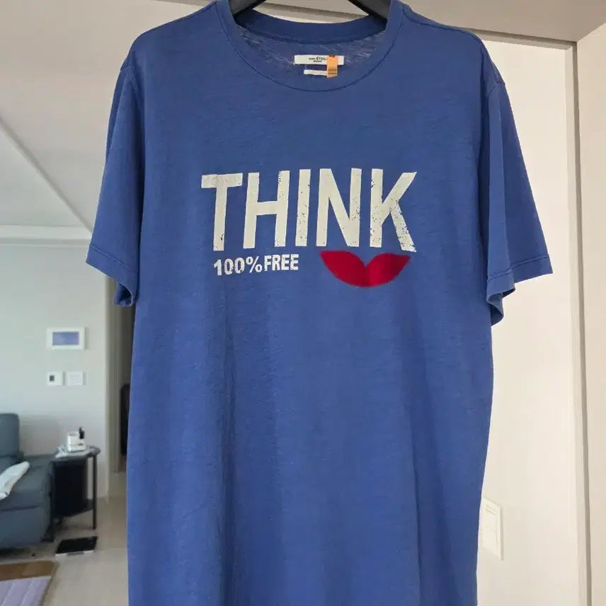 [BUNJANG] Isabel Marant THINK Printed Short Sleeve T-shirt / 이자벨마랑 THINK 프린팅 반팔 티셔츠(정품)최종가격다운