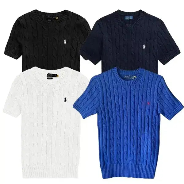 [BUNJANG] Polo Ralph Lauren Women's Short Sleeve Knit Top / (새상품) 폴로 여자 반팔니트