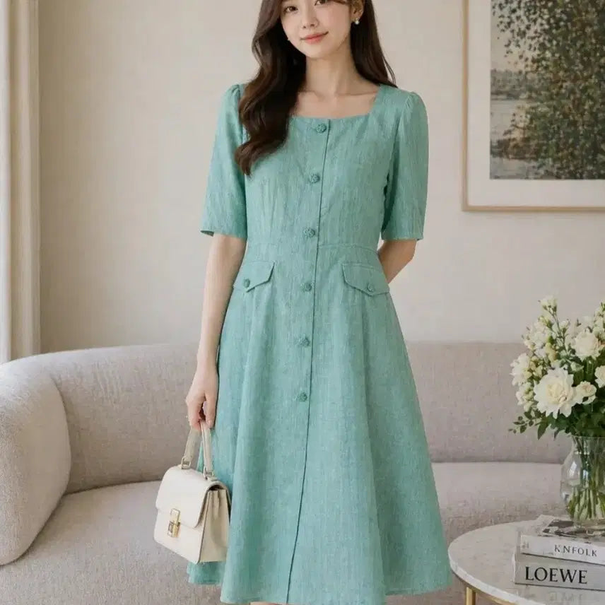 [BUNJANG] MICHAA Long Dress / 미샤 롱원피스(88-94-165)새상품
