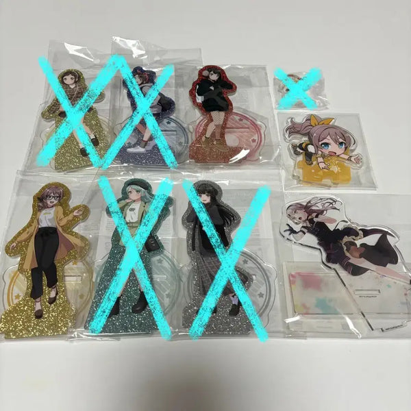 [BUNJANG] BanG Dream! Girls Band Party! Yukina Minato & Saya Yamabuki Acrylic Stands / 뱅드림 아크릴 스탠드 판매 (가격 인하)