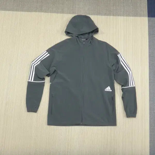 [BUNJANG] Adidas 3S Windbreaker Jacket Men's Medium Grey / (M) 아디다스 플레이어 3S 윈드브레이커 남성 자켓