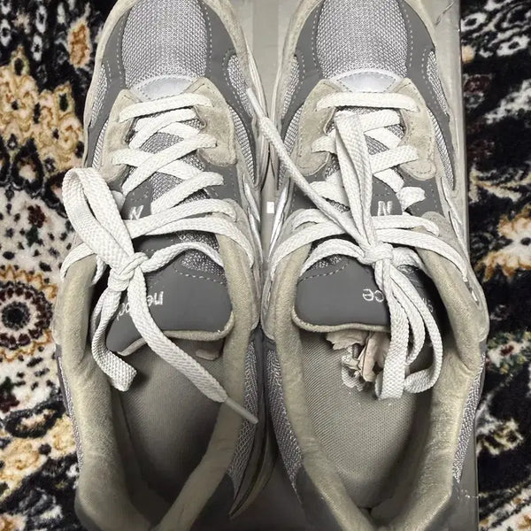 [BUNJANG] New Balance 992 Grey 270 / 뉴발란스 992 그레이 270