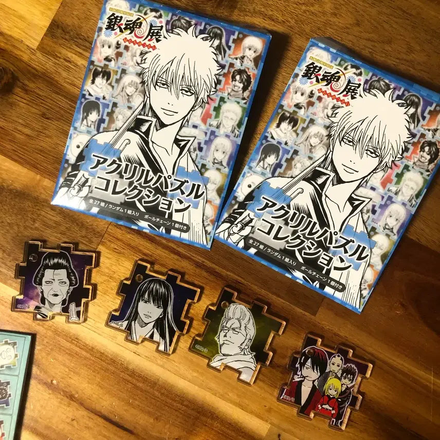 [BUNJANG] Gintama Gintama Exhibition Puzzle Bundle Katsura Takasugi / 은혼전 퍼즐 가챠 일괄 카츠라 타카스기
