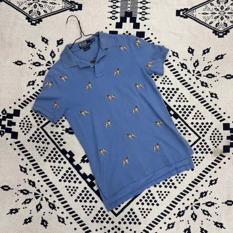 [BUNJANG] Polo Ralph Lauren Custom Fit Beagle Short Sleeve Polo Shirt / 폴로 랄프로렌 커스텀핏 비글 반팔카라티 S P00073
