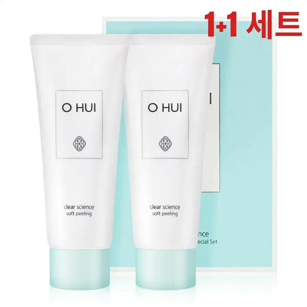 [BUNJANG] OHUI Science Soft Peeling 100ml + 100ml Double Set / 오휘 필링 각질제거 1+1