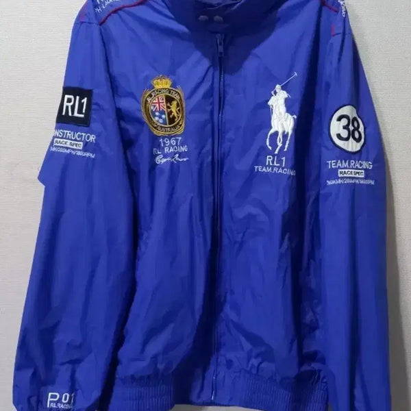 [BUNJANG] Polo Ralph Lauren Big Pony Racing Jumper Jacket / 폴로 POLO 랄프로렌 빅포니 레이싱 점퍼 자켓 100/L