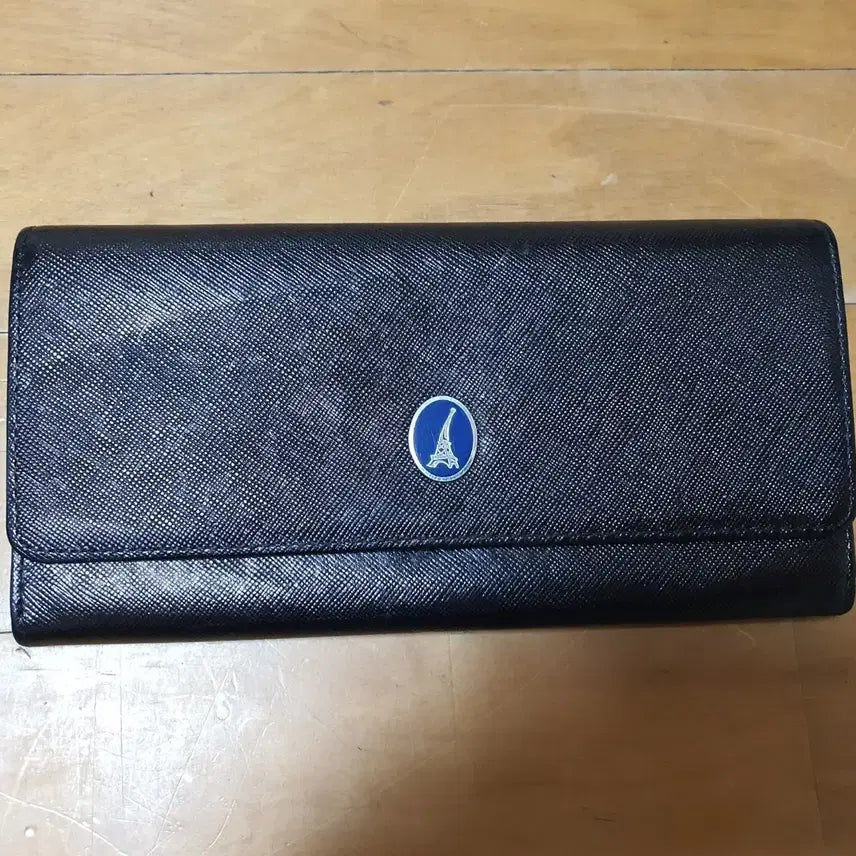 [BUNJANG] Pierre Cardin Women's Long Wallet Black / 피에르가르뎅 여성 장지갑 블랙