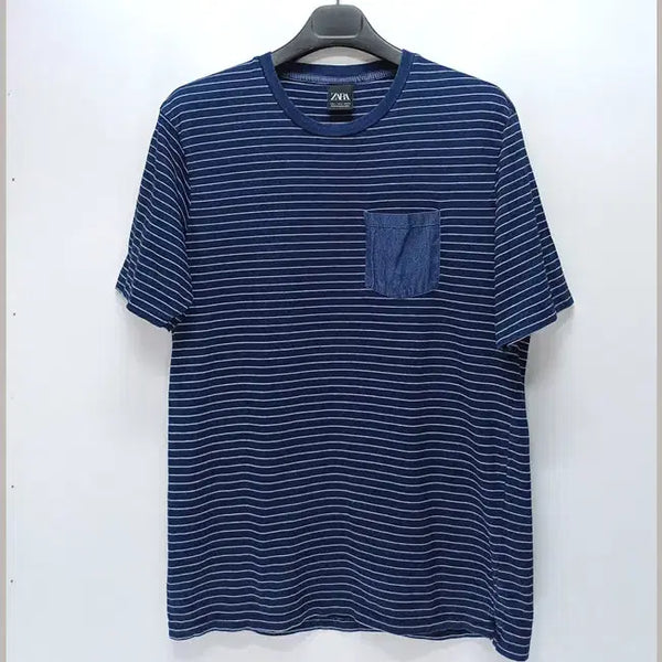 [BUNJANG] ZARA Genuine Short Sleeve T-Shirt (USA L / KR 100) / ZARA 정품 반팔 티셔츠 100 J-553