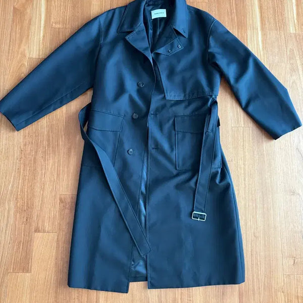 [BUNJANG] Insilence Wool Trench Coat Set-Up / 인사일런스 트렌치코트 셋업