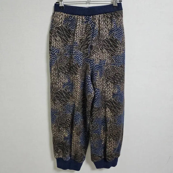 [BUNJANG] Yukiko Hanai Vintage Jacquard Knit Jogger Pants / [희귀/빈티지] 하나이 유키코(Yukiko Hanai) 자카드 니트 조거