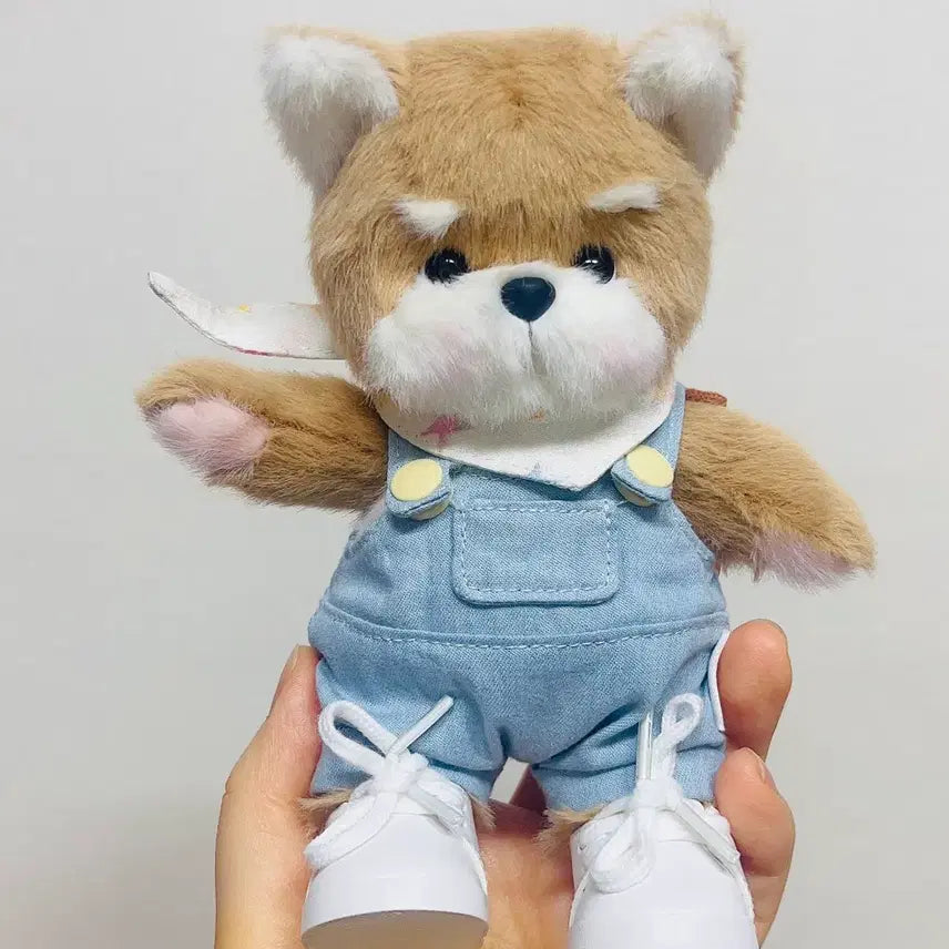 [BUNJANG] Teddy Tales Doggie Squad Shiba Inu Leo Doll XS / 테디테일즈 도기스쿼드 xs 사이즈 시바견레오