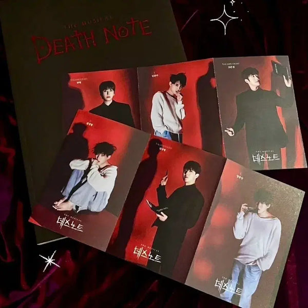[BUNJANG] Death Note Musical Accordion Postcard (3rd Cast) / 뮤지컬 데스노트 아코디언 엽서 (3차캐스트)