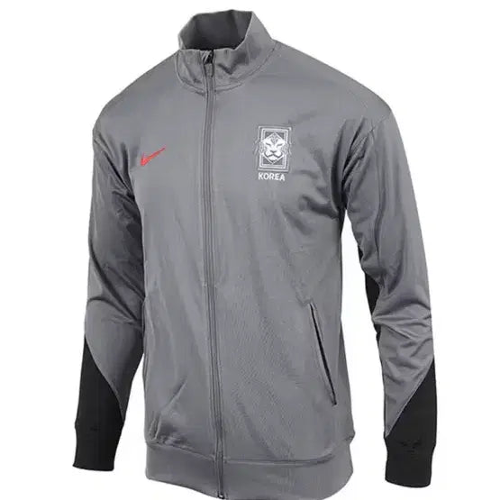 [BUNJANG] Nike Korea National Football Team Track Jacket Grey / 나이키 대한민국 축구 국가대표 트랙 자켓 그레이 (XL / 2XL)