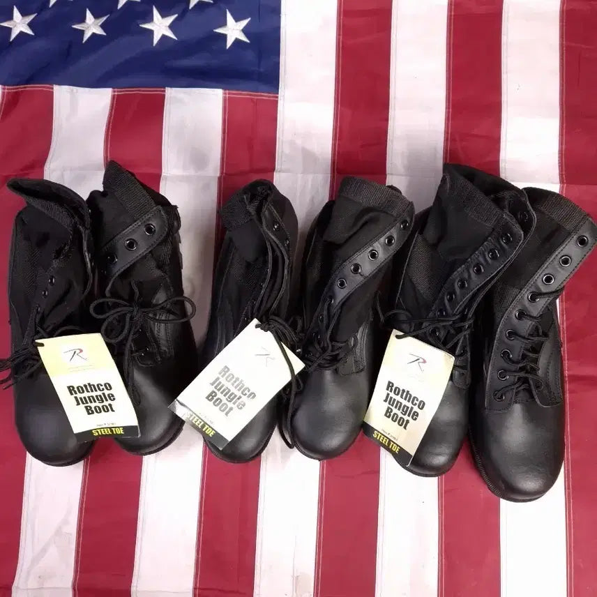 [BUNJANG] Rothco Original Jungle Boots Panama Sole / 택새제품 오리지날 로스코 복각 미군 정글화 파나마솔