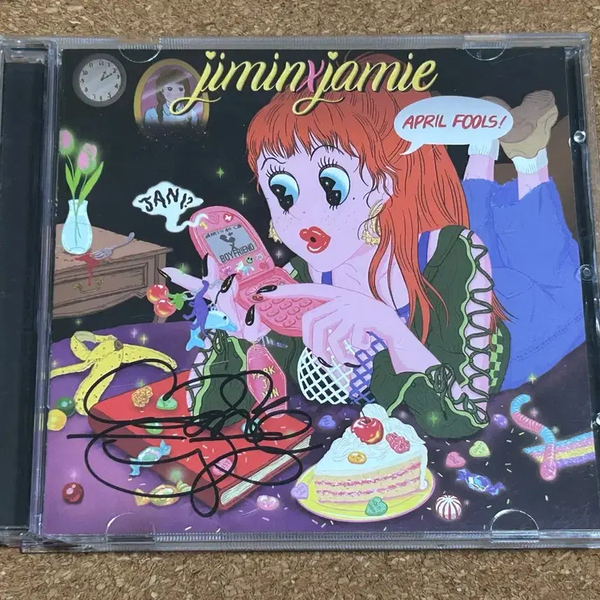 [BUNJANG] JIMINXJAMIE Signed CD / 박지민 & 제이미 15& - jiminxjamie 싸인 cd