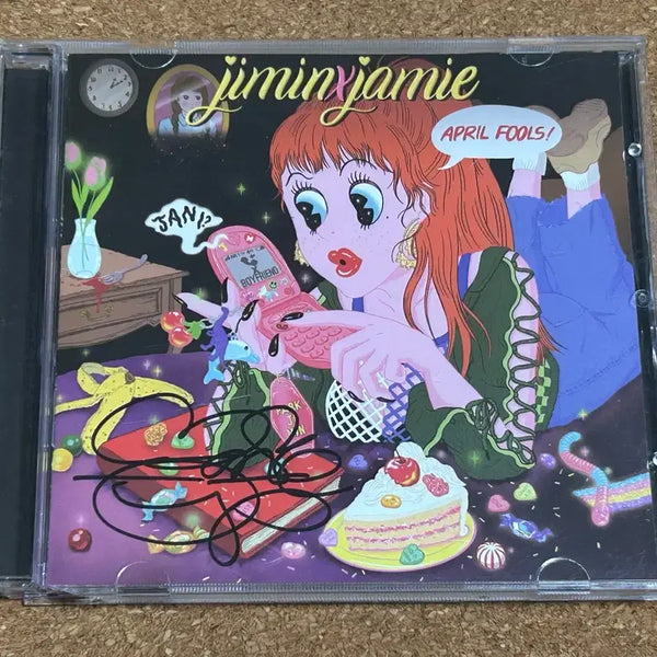 [BUNJANG] JIMINXJAMIE Signed CD / 박지민 & 제이미 15& - jiminxjamie 싸인 cd