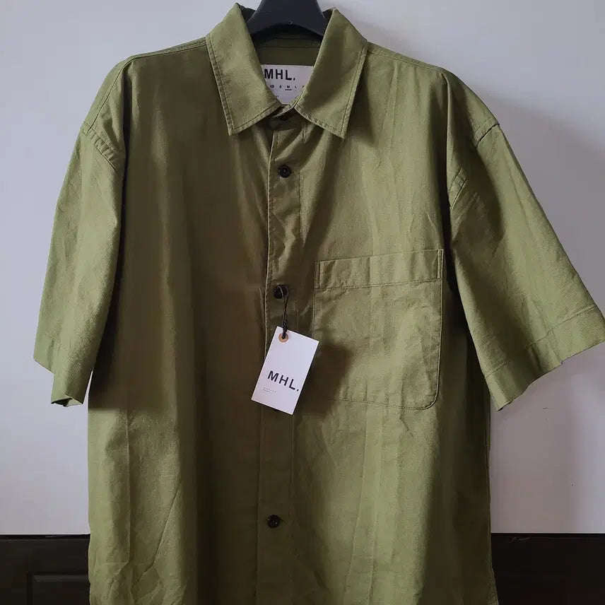 [BUNJANG] Margaret Howell Walker Short Sleeve Shirt M / MHL 마가렛호웰 워커 반팔 셔츠 m