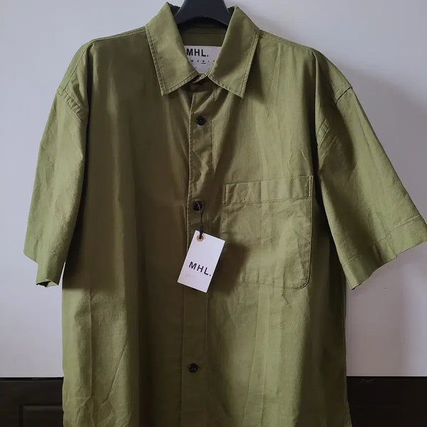 [BUNJANG] Margaret Howell Walker Short Sleeve Shirt M / MHL 마가렛호웰 워커 반팔 셔츠 m
