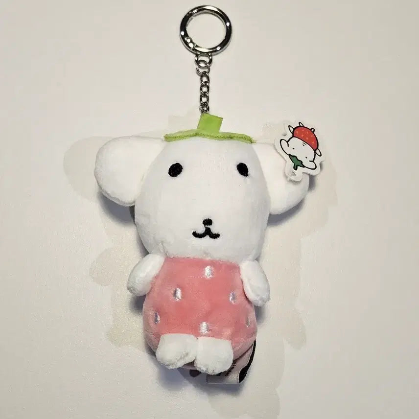 [BUNJANG] Kanadiana Strawberry New Doll Bag Charm Keychain / 미사용 새상품) 가나디 나 딸기 신상 인형 가방걸이 키링